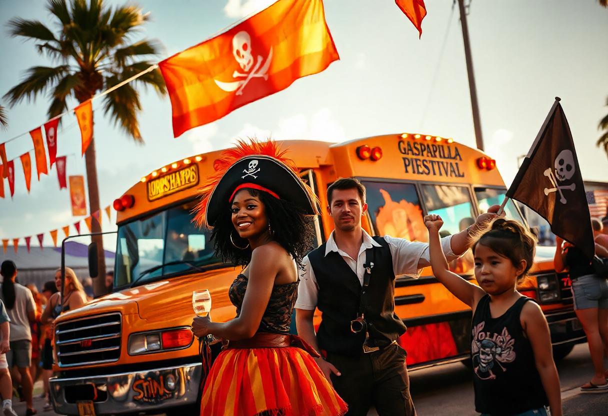 How Party Bus Amenities Enhance the Gasparilla Experience